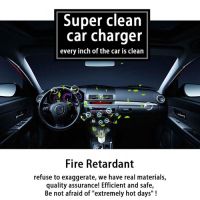 10Car Reseller - אביזרים לרכב מטהרי אוויר לרכב מנקה אוויר לרכב עם יציאות USB להטענה
