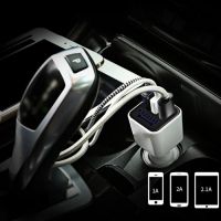 10Car Reseller - אביזרים לרכב מטהרי אוויר לרכב מנקה אוויר לרכב עם יציאות USB להטענה